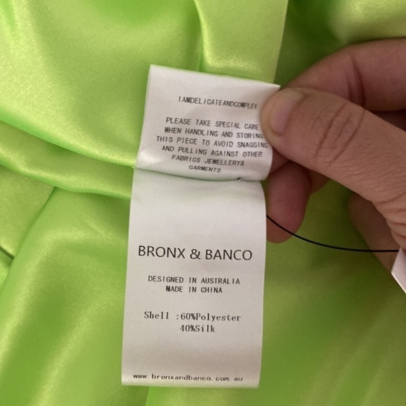 Bronx and Banco Lika Belted Asymmetric Ruffle Dress - Picture 10 of 10